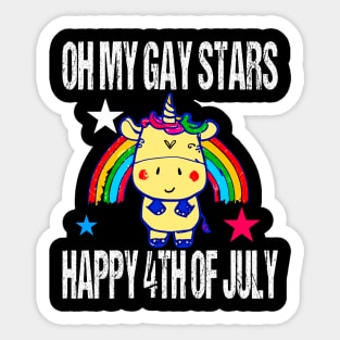4th Of July Patriotic Sticker